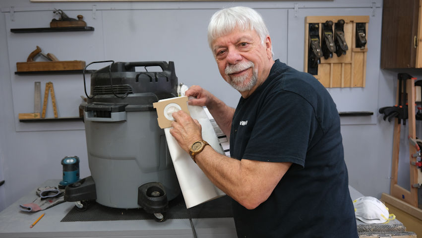 woodworking shop vaccum bags