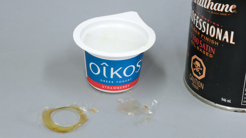 Wood Finishing Containers