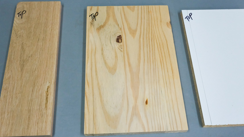 Tables saw blade cuts