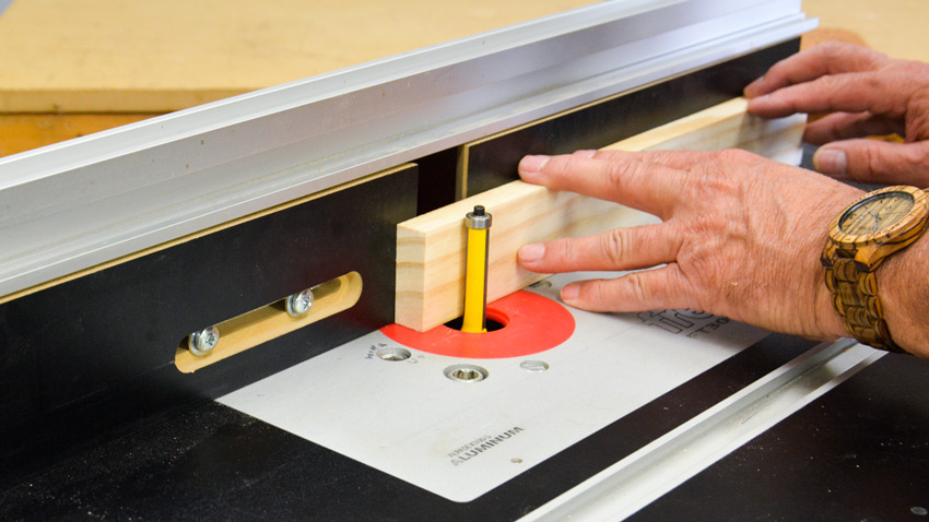 Planing Wood on the Router Table