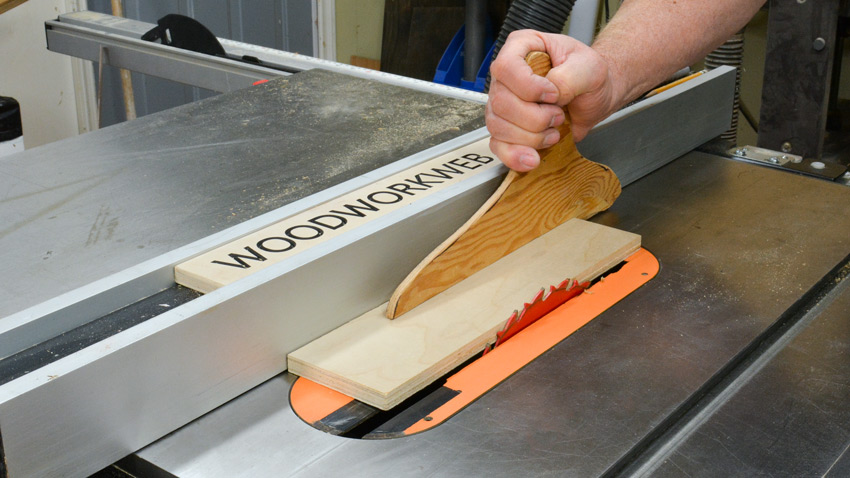 Table saw push story