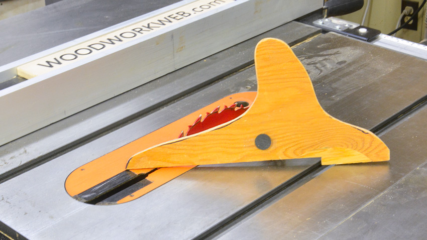 Table saw push stick