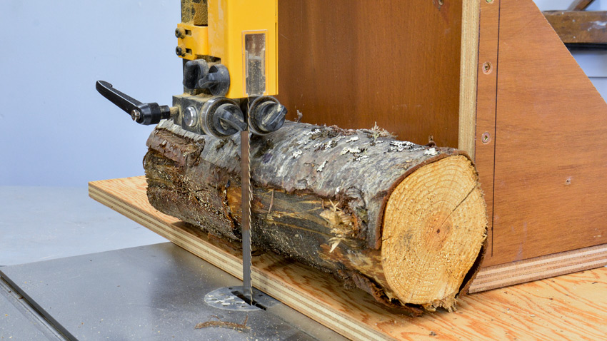 Bandsaw Log Mill Jig