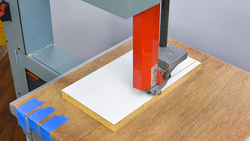 melamine tearout