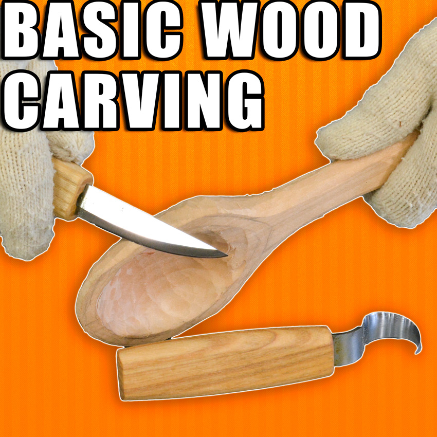 Wood Carving for Beginners / Basic Wood Carving Tutorial