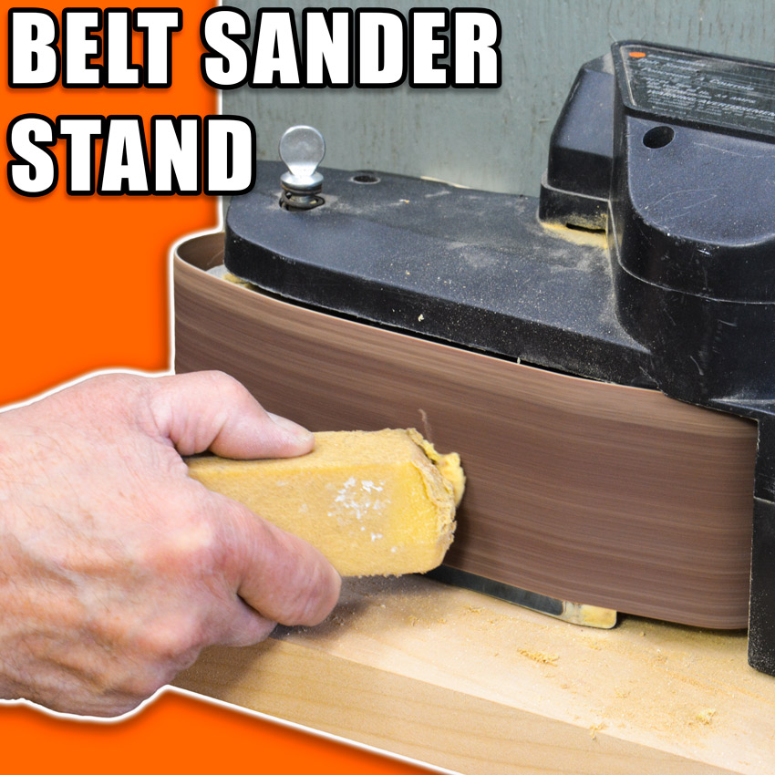 Convert your Belt Sander to a Bench Sander