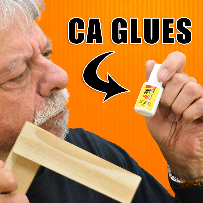 Working with CA Glue Adhesives in Woodworking 