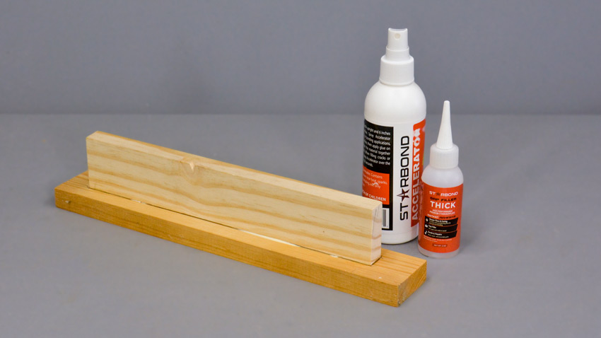 CA glue joints