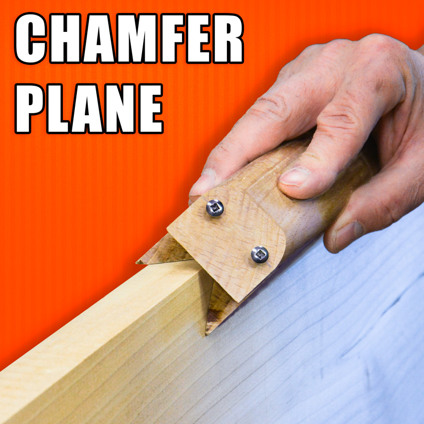 How to Make a Chamfer Plane / Corner Easing Plane