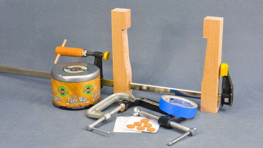 Wood clamp tips