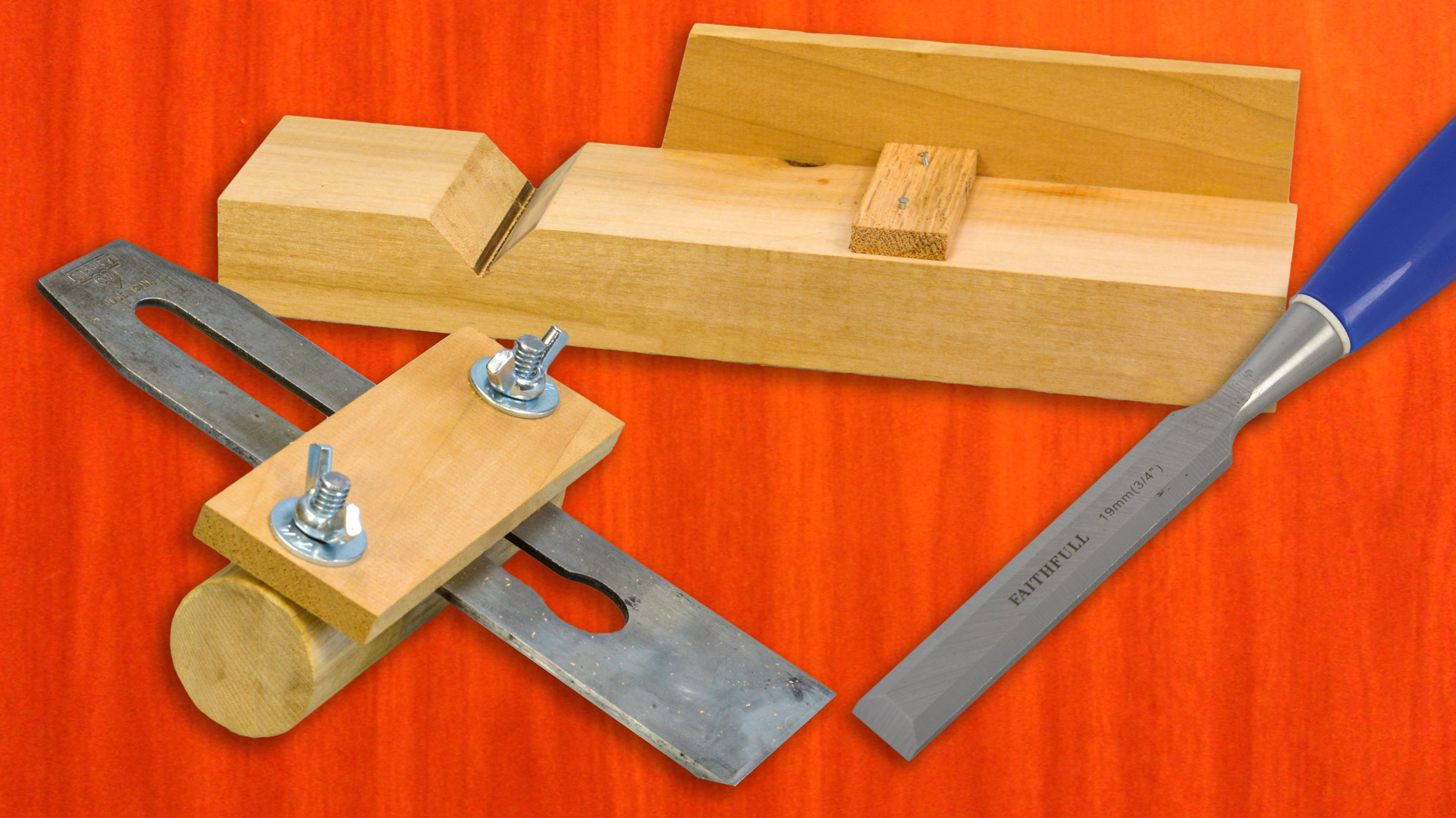 Sharpening Jig for Chisels & Plane Blades