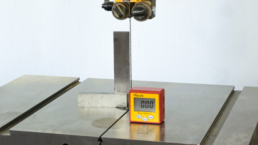 Digital Angle Finder for the Bandsaw
