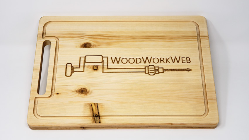 Laser Engraved Cutting Board