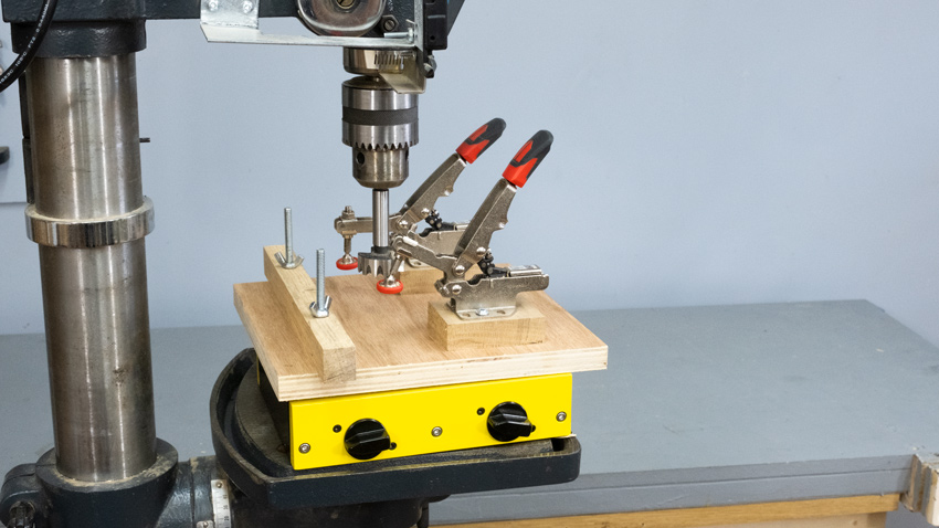 Drill press clamps