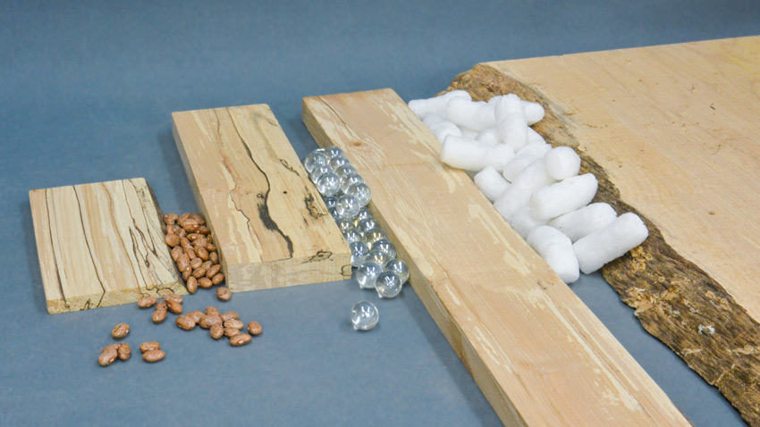 Epoxy resin river filler
