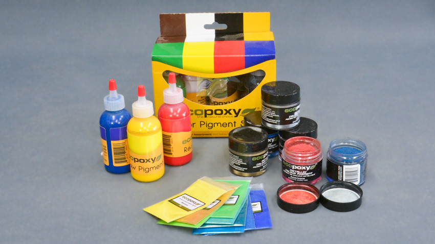 epoxy resin color
