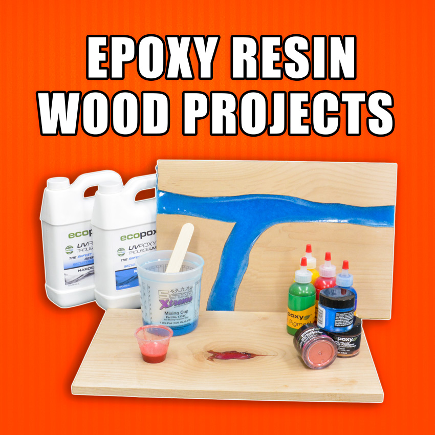 Epoxy Resin Wood Projects