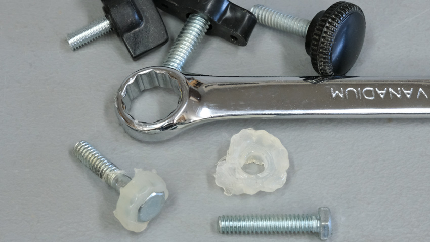 Make your owe bolt knobs with glue