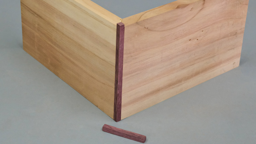Fixing 45 degree wood joints