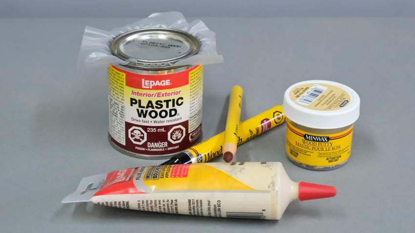 Wood Filler Repair