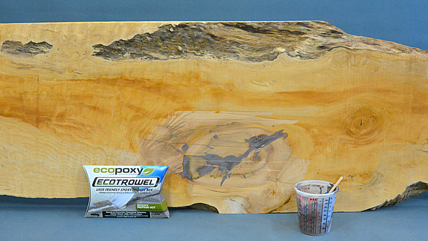 epoxy wood knots