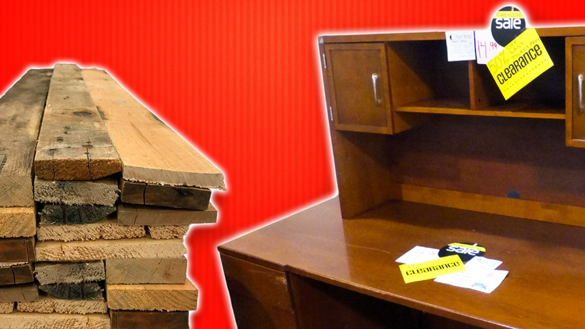 reclaimed wood for woodworking
