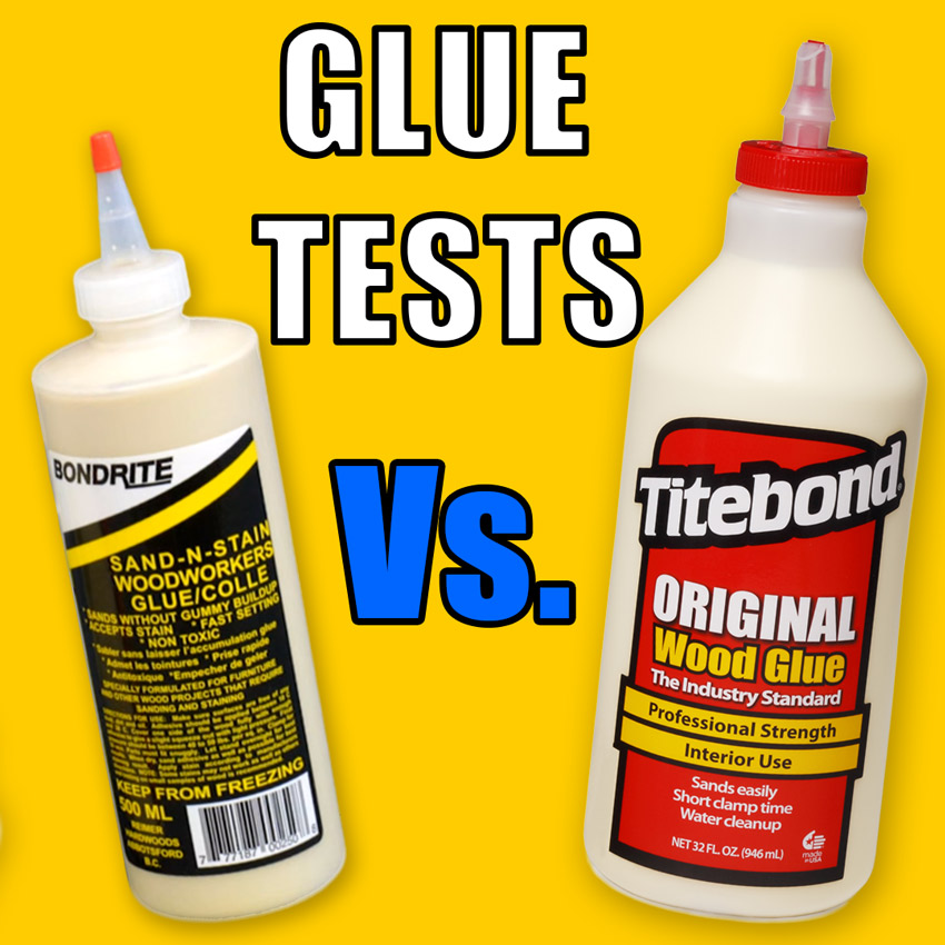 Testing Wood Glues - Titebond Vs. Bondrite