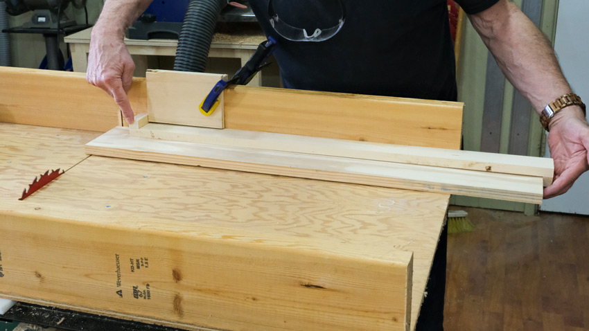 Teablesaw Sled Jig