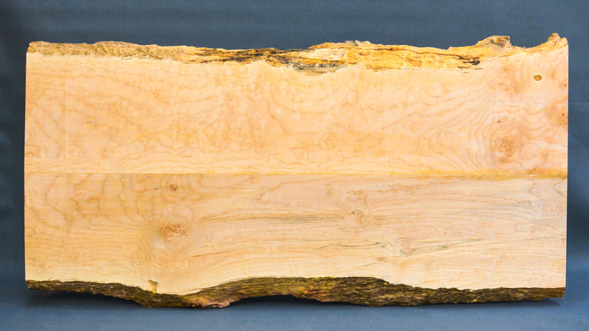 Live edge wood slab