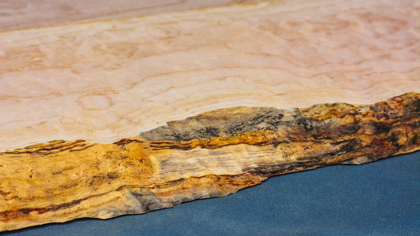 Live edge lumber