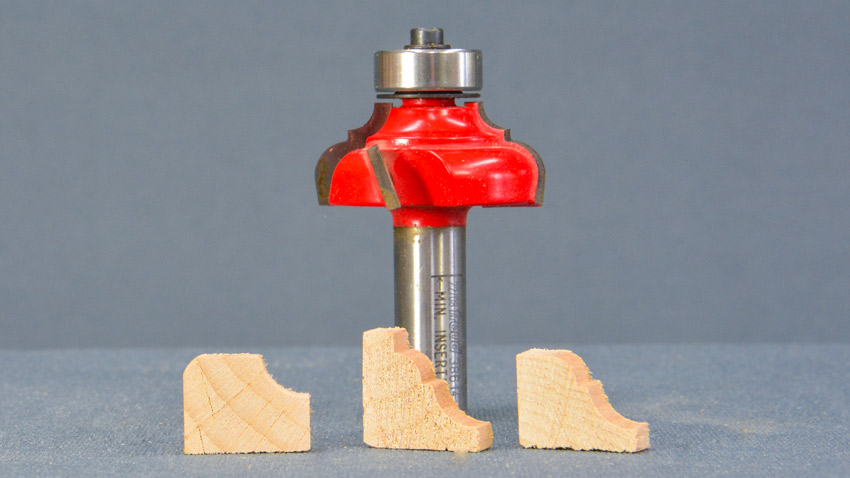 Freud Classic Cove and Round #38-614 router bits