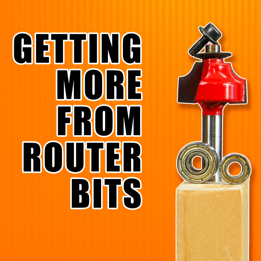 How to Modify a Router Bit with Bearings