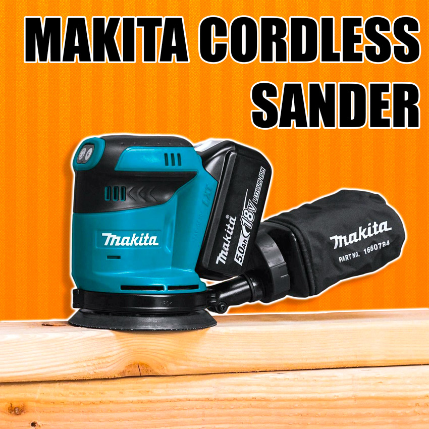 Makita 18V Cordless Random Orbital Sander XOB01Z / DBO180Z
