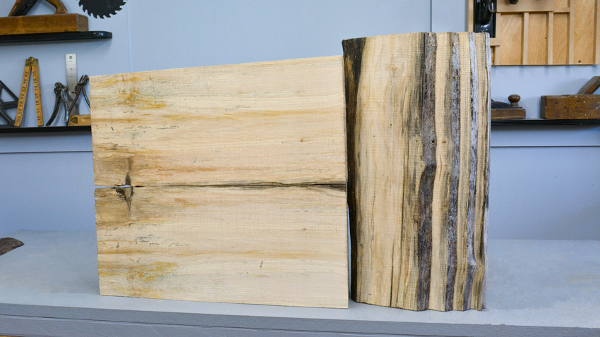 Milling Spalted Logs