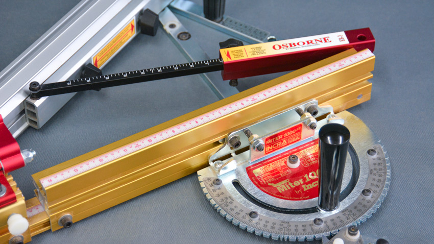 miter gauge angle settings