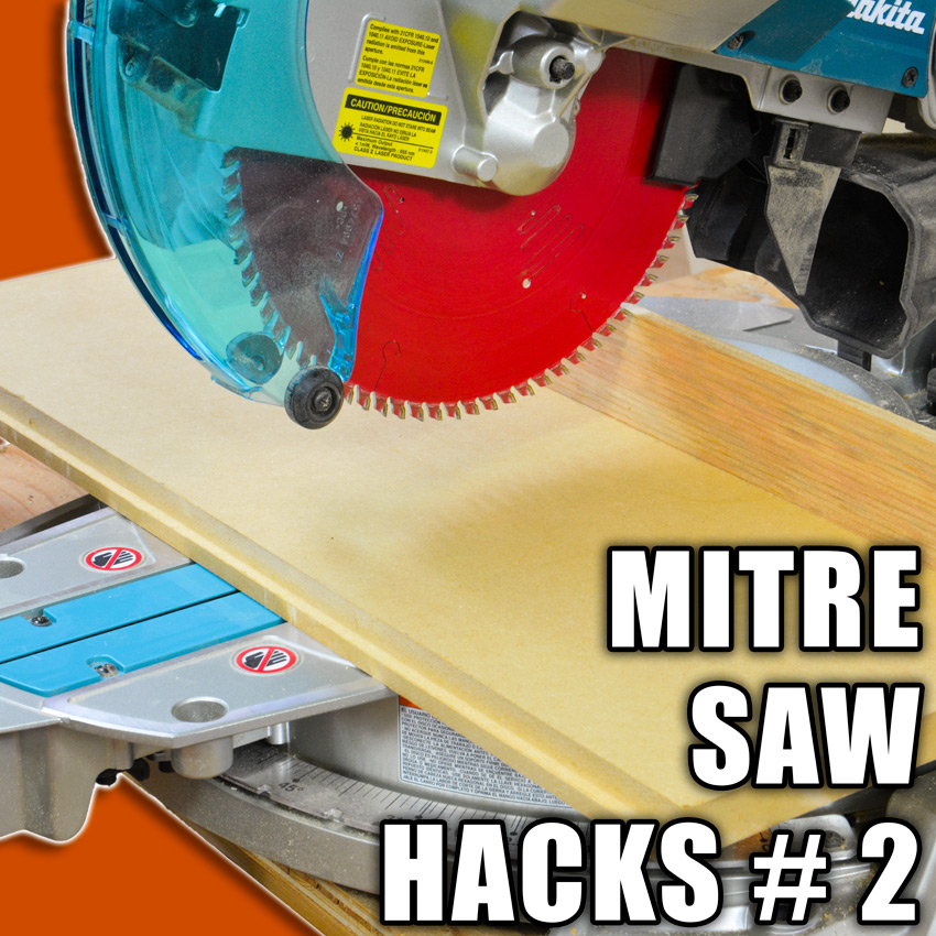 Sliding Miter Saw Tips & Tricks