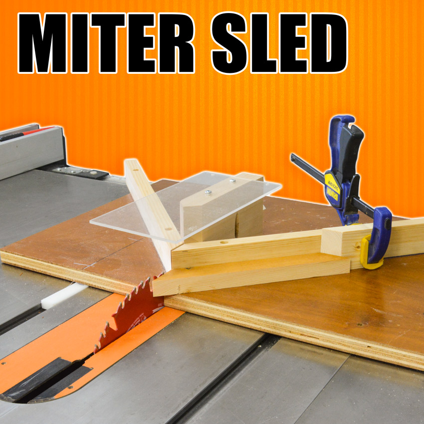 mitre sled for the table saw