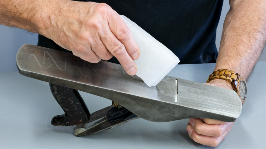 paraffin wax on hand planes