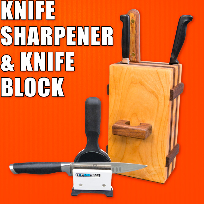 How to make a knife block