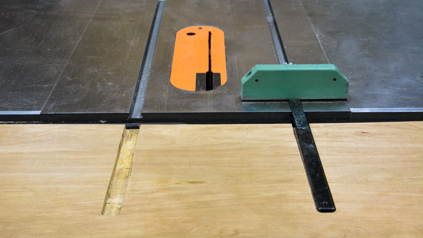 Mitre slots