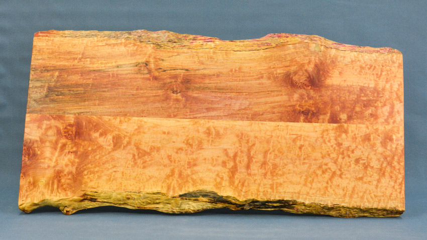 Fishing a live edge table top