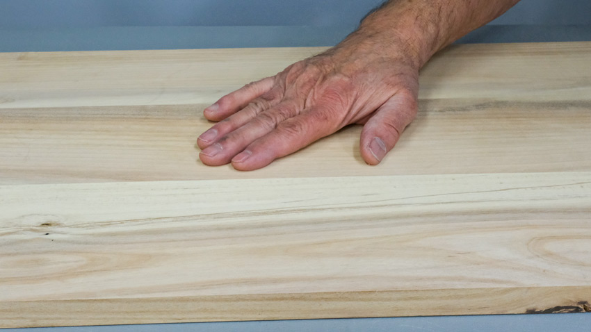 Smooth board glue ups