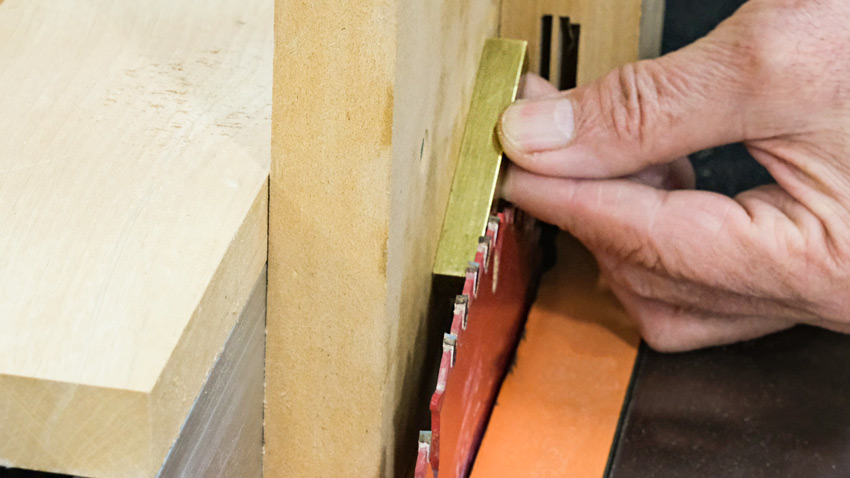 Table saw blade measurement
