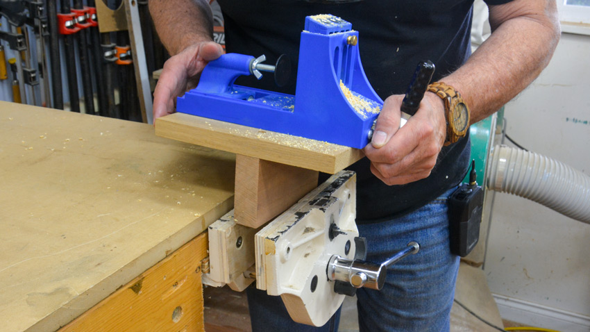 Pocket Hole Jig Mount