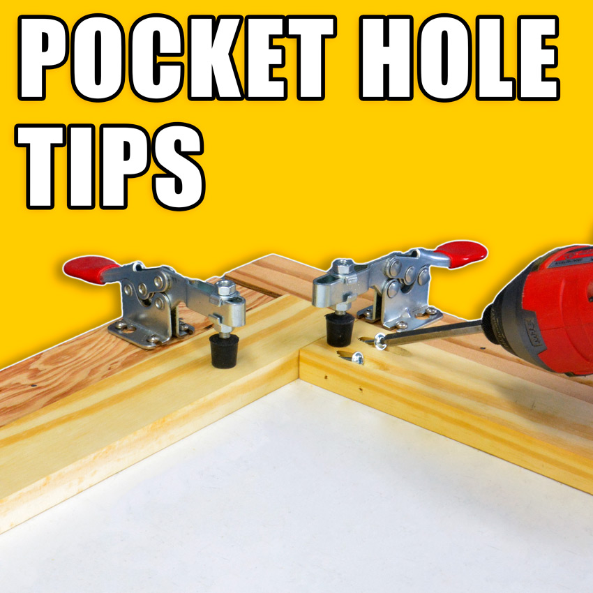 Pocket Hole Tips / Pocket Hole Jig Tricks
