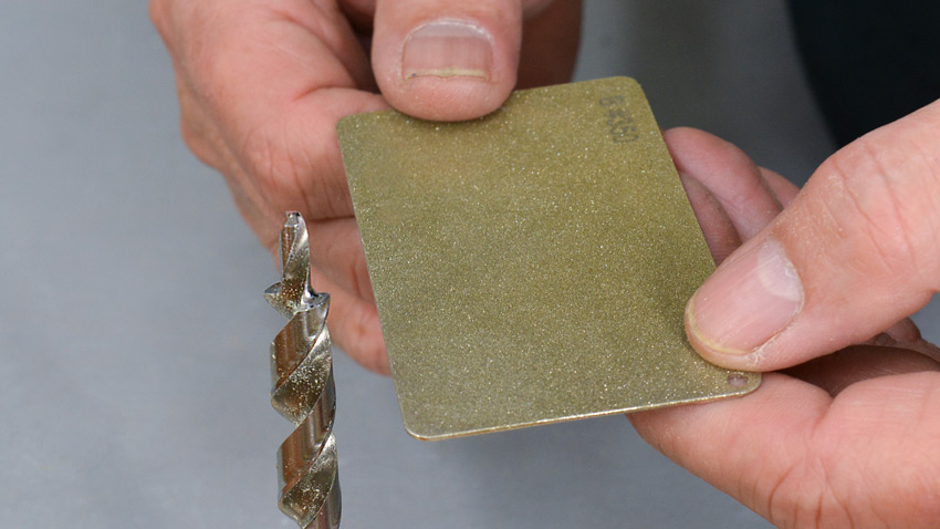 diamond sharpening card