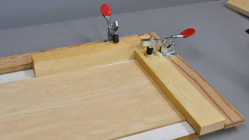 Pocket hole clamp jig