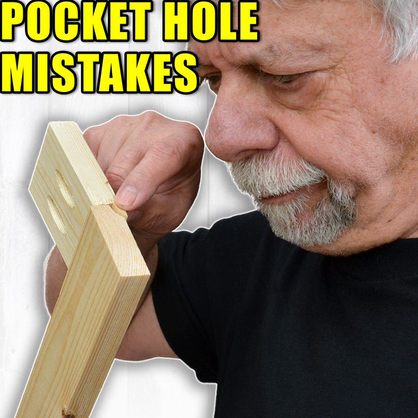 Pocket Hole Mistakes to Avoid