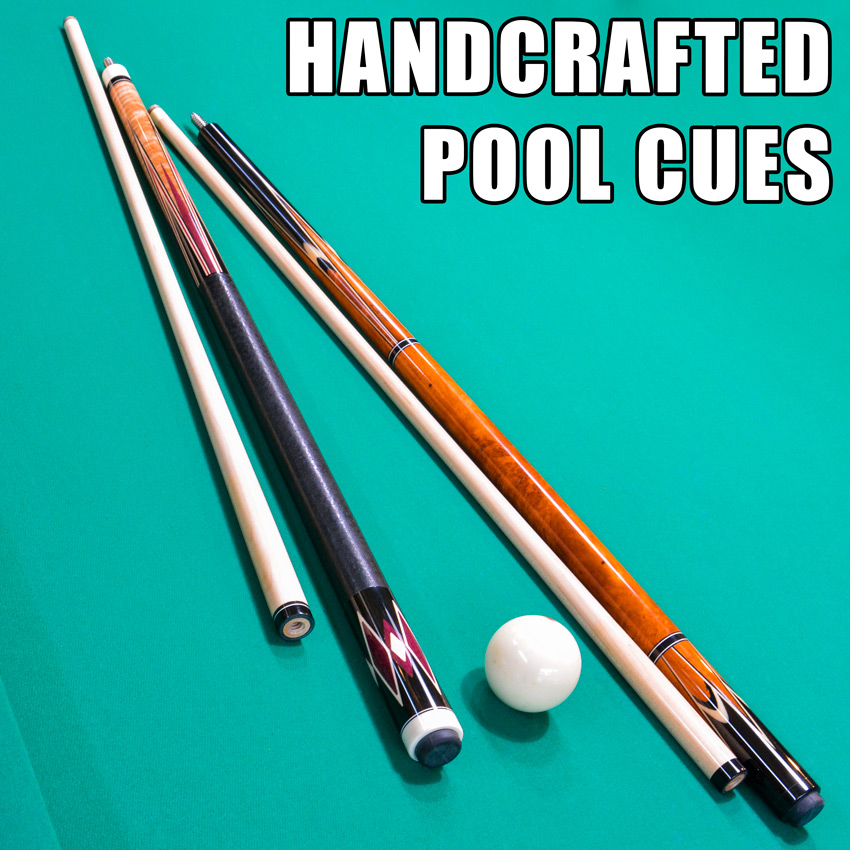 How Handcrafted Pool Cues are Made