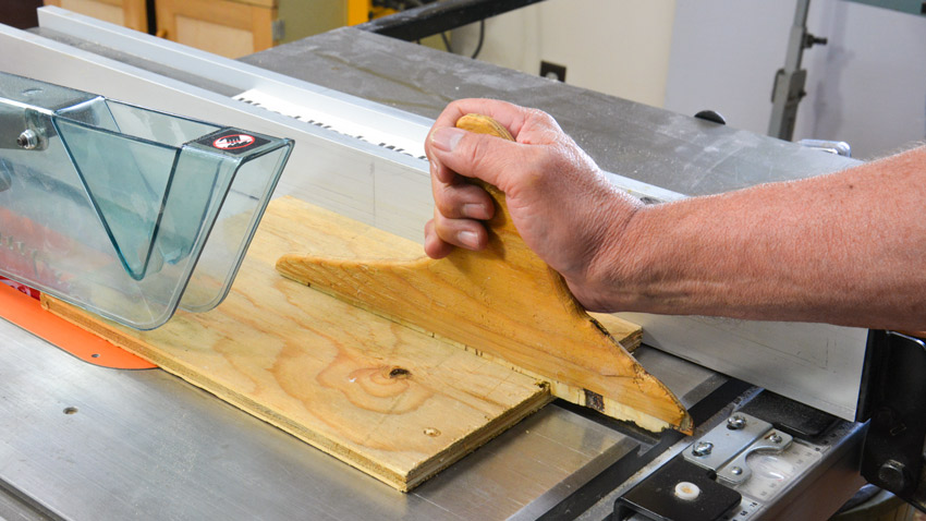 Table Saw Kick Back